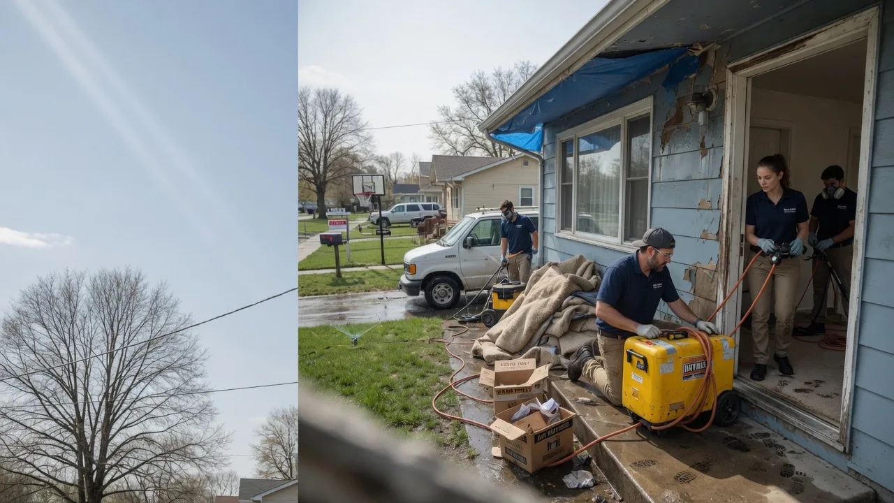 Basement Flood Cleanup in Chilton, WI near me